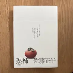 熟柿 佐藤正午 KADOKAWA