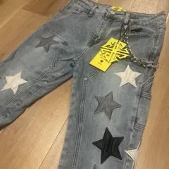GUAPI【新品未使用】スターフレアブルーデニム 32