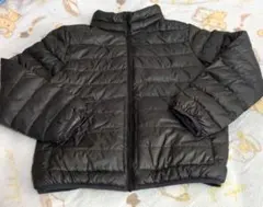 UNIQLO 140cm ウォームパデットウォッシャブルパーカ 記名あり