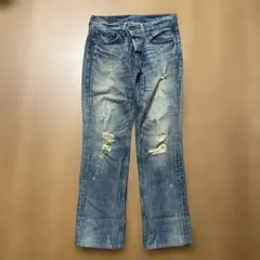 Levi's 501 ダメージ加工デニムW29 L 31