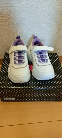 JENNI ホワイト・パープル スニーカーのサムネイル