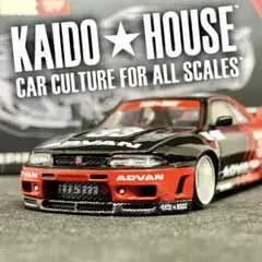 街道ハウス 日産 スカイライン GT-R R33 ADVAN MINIGTのサムネイル