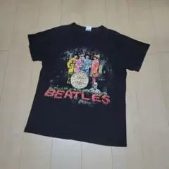 90s THE BEATLES 1998コピーライト両面プリントバンドT L 黒 - メルカリ