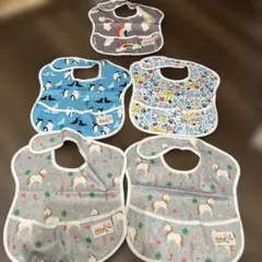 oh BabyKaお食事エプロンセット 5枚組