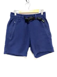 ルースイソンブラ スウェットショートパンツ ネイビー ベルト付（S）