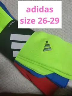 adidas ソックス 3足セット 26-29 cm
