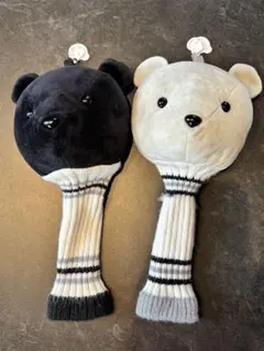 美品　キャロウェイ　FW 4w 5w ヘッドカバー　キャロウェイベアー2個セット