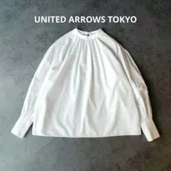 ユナイテッドアローズ♡ ブラウス 白 ホワイト S～M コットン 長袖のサムネイル