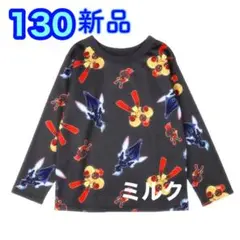 130⭐️新品　ポケモン/ロンT/Tシャツ/長袖/ 男の子 ソウブレイズ　タグ付き