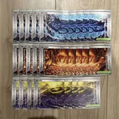 伝説の山頂、海溝、溶岩洞　5・5・4セット