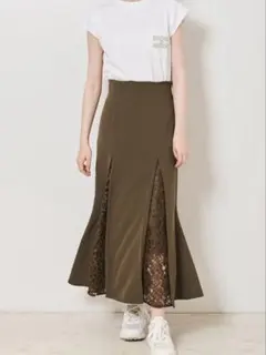 31 Sons de mode★レース切替マーメイドスカート