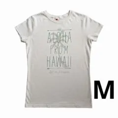 ISLANDGIRL 半袖Tシャツ M 白 ALOHA FROM HAWAIIのサムネイル