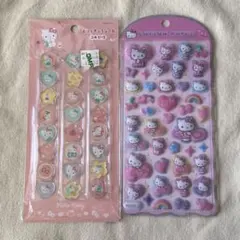 Hello Kitty ハローキティ おはじき　コットンパフィー　シール