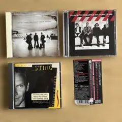 U2 ハウトゥディスマントルアンアトミックボム 限定盤DVD付、STING