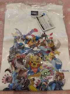 新品未使用☆ポケモン博物館限定 Tシャツ 130cm