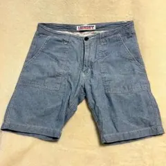 LAUNDRY デニムブルー ショートパンツ ユニセックスSサイズのサムネイル