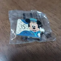 ディズニー　ピンバッジ　35周年　アトラクション　キャスト　ミッキー　限定　レア ミッキーマウス - タグ付き！ディズニー 35周年 ミッキー