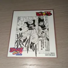 ドラゴンボール　ミニ色紙カード　アニメイト特典　ジャンプフェア2023