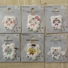 サンリオ　スノーワッペンセット 6種