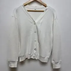 UNIQLO アイボリー カーディガン XL