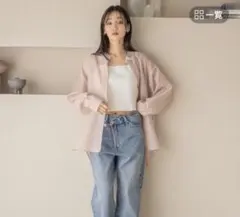 ローリーズファーム　シアーシャツ短丈