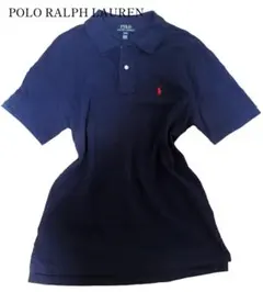 POLO ラルフローレン　ネイビー半袖ポロシャツ