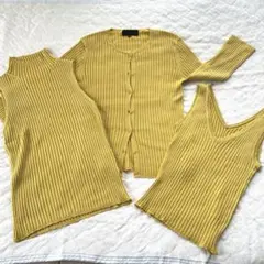 アンタイトルサマーニット3点セット