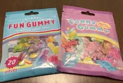 平成レトロ クラックス FUN GUMMY FUNNY ぷっくり グミ シール