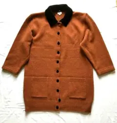 FOXEY ブラウンニットカーディガン