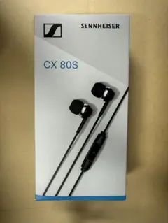 SENNHEISER CX 80S 有線イヤホン 本体　未開封　新品