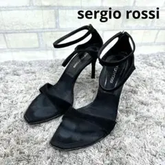 最終価格☆セルジオロッシ【sergio rossi】 バックストラップパンプス バックストラップ：ストラップ付きフラット＆ハイヒールシューズ