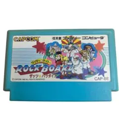 FC ワイリー&ライトのロックボード ファミコンソフト カプコン ☆動作確認済☆