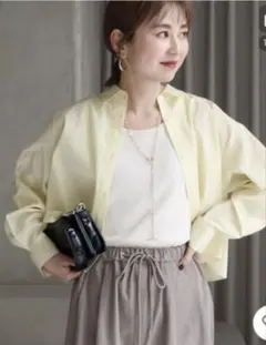 最終価格に大幅値下げしました！AMERICAN HOLIC クロップドシャツ