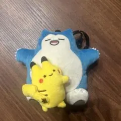 ポケモン 逃 カビゴン ピカチュウ マスコット キーケース - メルカリ