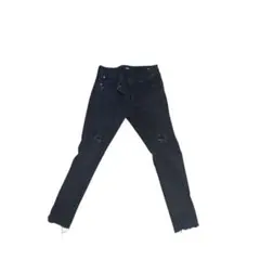 AZUL BY MOUSSY ブラック スキニーデニム