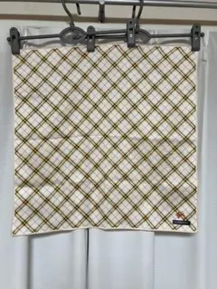 BURBERRY チェック柄 スカーフ ホワイト/イエロー/ブラック/オレンジ