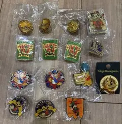 ディズニー　ピンバッジ15個