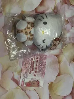 ぎゃる ハローキティ ぬいぐるみボールチェーン2 レオパード