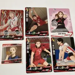 ハイキュー!! 音駒高校 カードセット