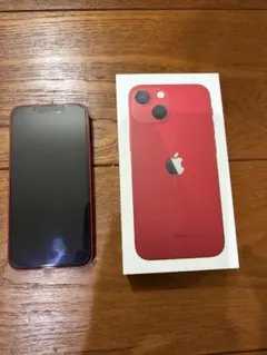 iPhone 13 mini PRODUCT(RED) SIMフリー 残債無