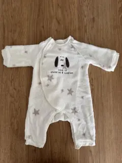 スヌーピー冬ロンパース 60-70cm、新品未使用美品