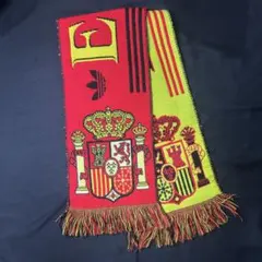 【adidas】スペイン代表 サッカーマフラー 140cm｜リバーシブル