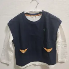 RAG MART 重ね着風カットソー 120cm