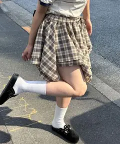 チェックイレヘムミニスカート　CIAOPANIC チャオパニックのサムネイル