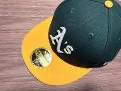 New Era LP 59FIFTY MLBオンフィールド A'sキャップ
