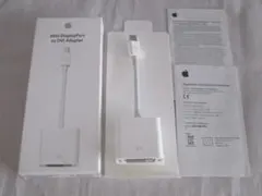 Apple 純正　Mini DisplayPort to DVI 変換アダプタ