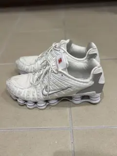 美品】Nike NIKE SHOX TL ホワイト 24cm レディース - メルカリ