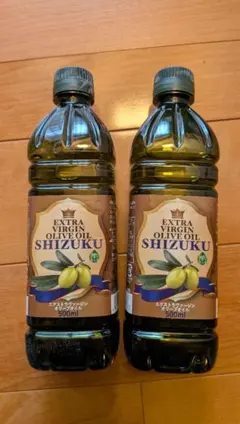SHIZUKU エクストラバージンオリーブオイル 500ml 2本セットのサムネイル