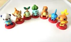 ポケモン チョコエッグ 旅立ちの３匹 フィギュア 7体セット