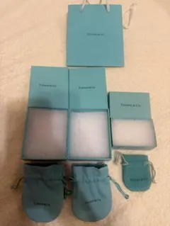 Tiffany & Co. ギフトボックスと巾着セット